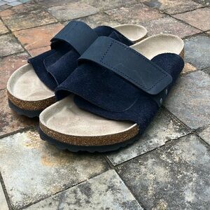 Midnight Blue Kyoto Birkenstock Sandals